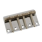 Vintage Style bass bridge with threaded rod saddles
