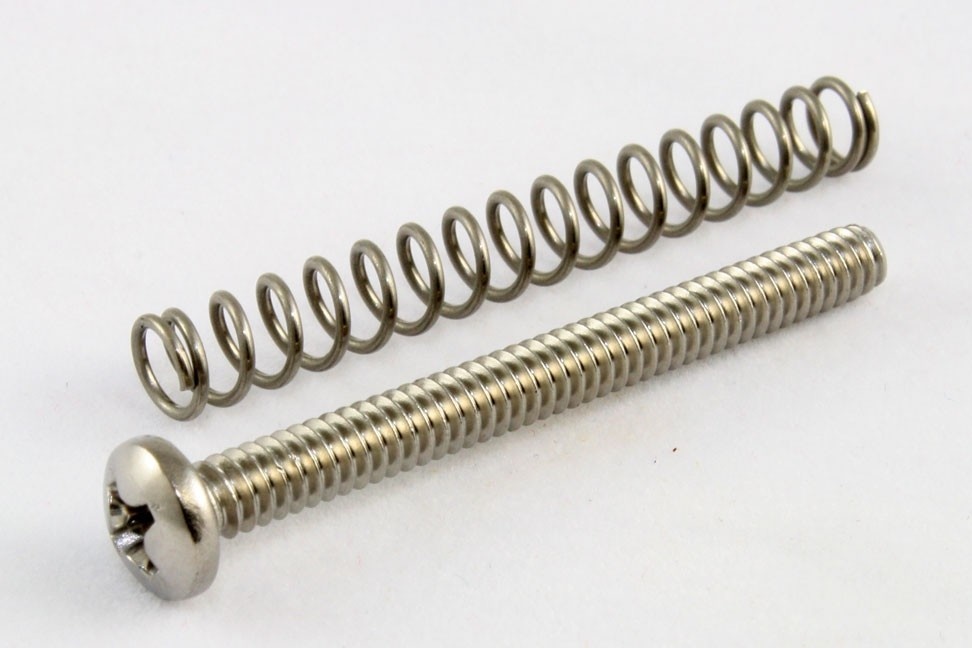 Bass Saddle Intonation screws USA set/4
