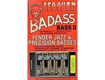 Badass II Bass Bridge chrome