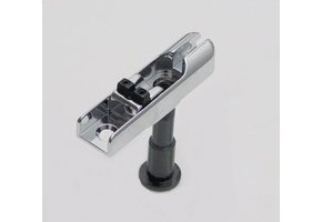 Hipshot 5A100 Triple Lock down individual string bass bridge chrome