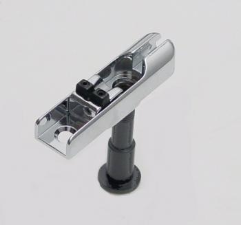 Hipshot 5A100 Triple Lock down individual string bass bridge chrome