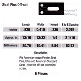 Graphtech GHOST PN-8001-00 pickup Strat Off