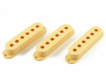 Stratocaster pickup covers cream set/3