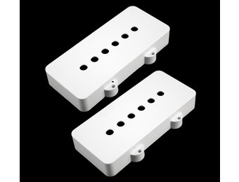 Jazzmaster pickup cover white set/2