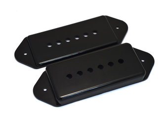 P90 dog ear pickup cover black set/2