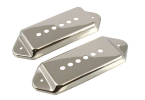 P90 dog ear pickup cover nickel set/2