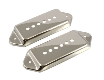 P90 dog ear pickup cover nickel set/2
