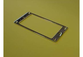 Humbucker ring flat 2mm chrome set/2