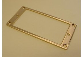 Humbucker ring flat 2mm gold set/2