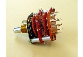 5-Way rotary switch, 4-pole