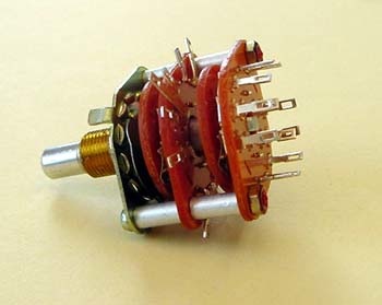 5-Way rotary switch, 4-pole