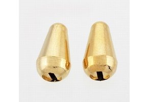 Stratocaster 5-way switch knob USA gold set/2