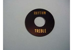 Les Paul switch plate black