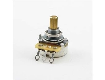 Pot 250KA log. CTS/USA Solid Shaft