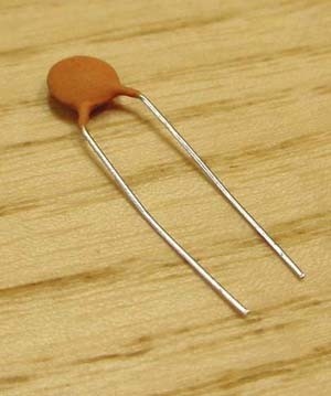 Capacitor .001 mfd - high filter