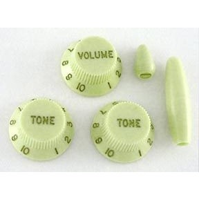 Strat knob set mint green