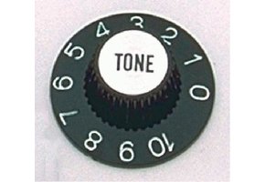 LP Witch Hat knob silver Tone set/2 USA