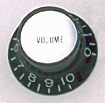 LP Reflector Knobs black volume set/2 USA