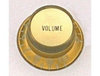 LP Reflector Knobs gold volume set/2 USA