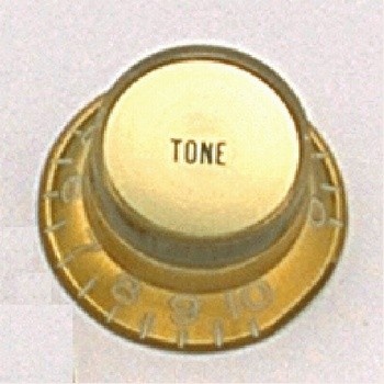 LP Reflector Knobs gold tone set/2 USA