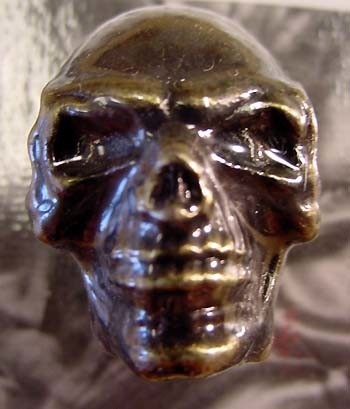 Qparts Skull knob gold
