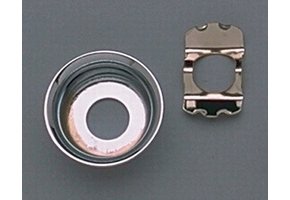 Telecaster cup jackplate chrome