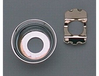 Tele cup jackplate chrome