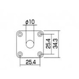 Les Paul jackplate gold