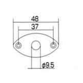 Cat Eye jackplate chrome