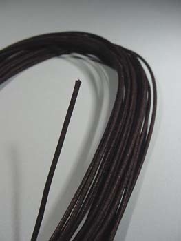 Vintage cloth wire black 7,5 meter