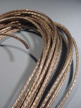 Braided shield cable 1-aderig 7,5m