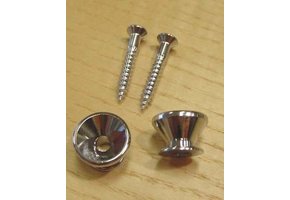 Gotoh strap holder chrome w/screw set/2