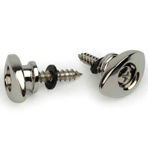 Planet Waves rotating end pins chrome set/2