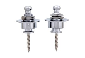 Boston straplock chrome set/2