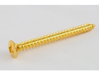 Neck screw gold set/4