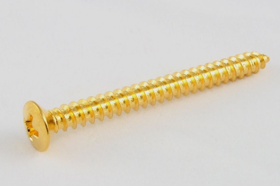 Neck screws gold set/4