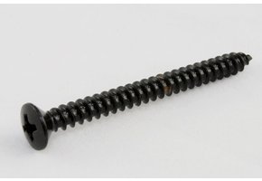 Neck screw black set/4