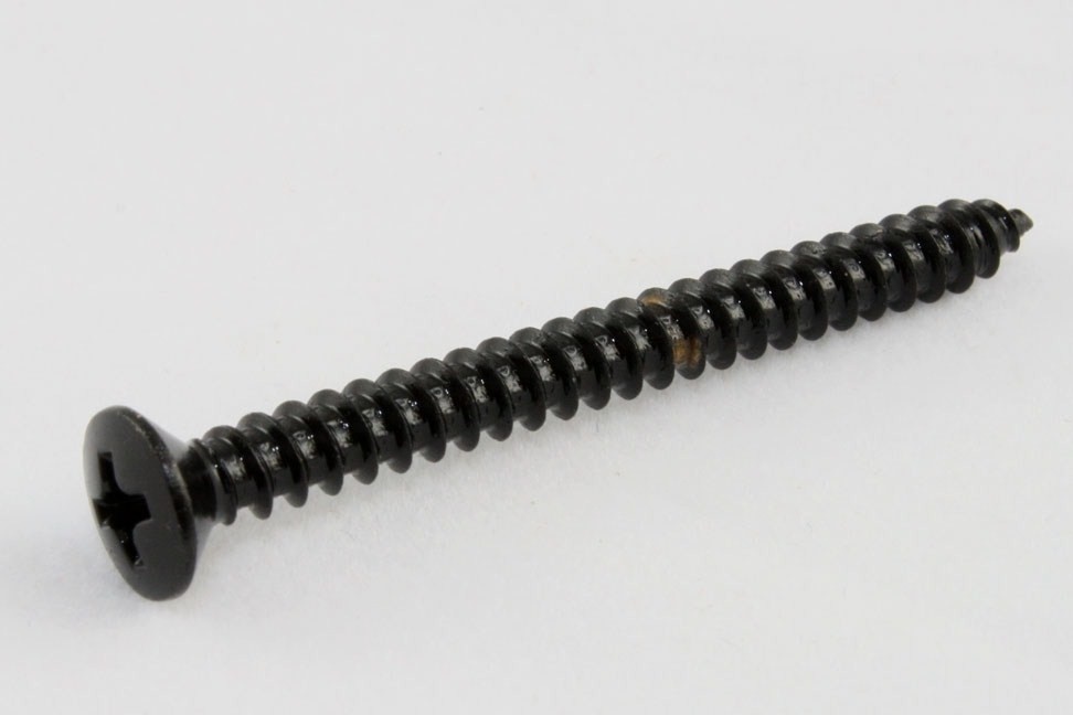 Neck screw black set/4