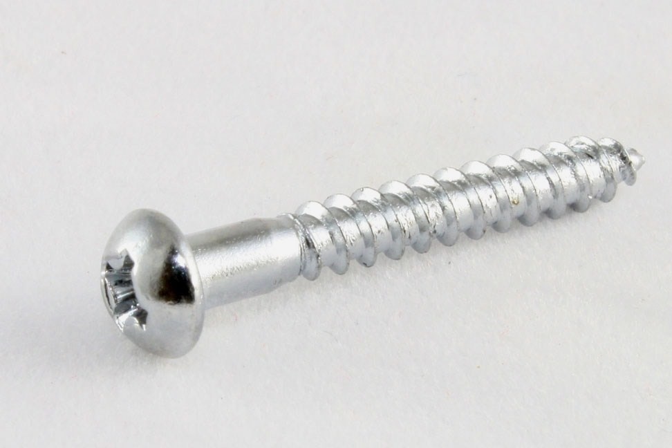 Stratocaster tremolo mounting screw chrome set/6