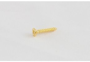 Pickup ring screw short gold set/8