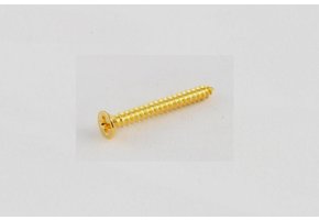Pickup ring screw long gold set/8