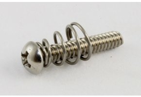 USA Strat pickup screw & spring stainless set/8