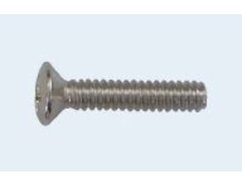 Strat pickup screw USA nickel lenskop set/6