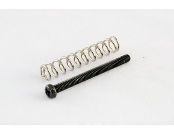 Humbucker screw + spring 2,5mm/Japan black set/4
