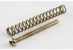 Humbucker screw + spring USA nickel set/4