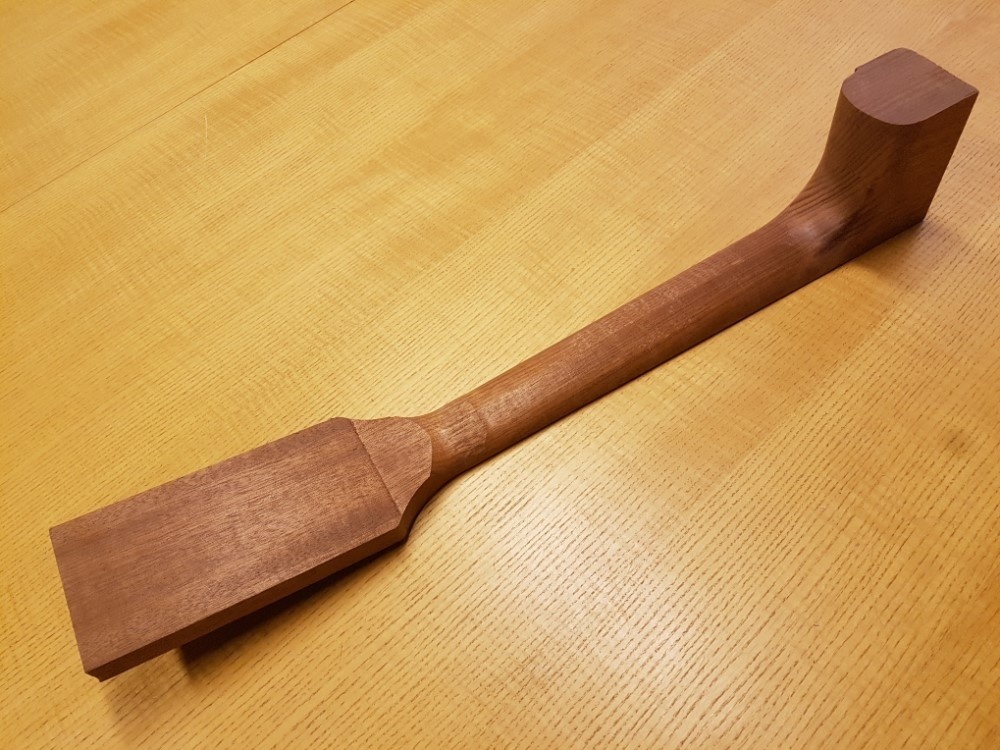 Hals akoestische western gitaar mahonie