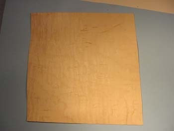 Headstock veneer flamed maple