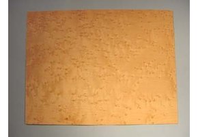 Kopplaat fineer birdeye maple 0,5mm dik