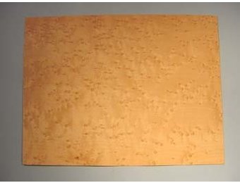 Kopplaat fineer birdeye maple 0,5mm dik