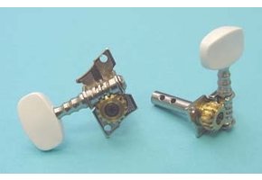 Losse akoestisch gitaar stemmechanieken nickel set/6